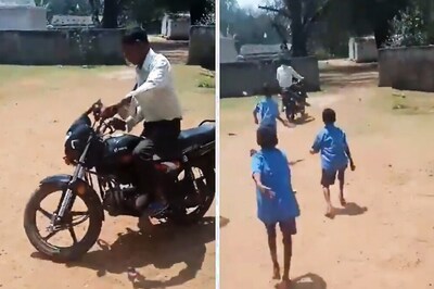 Watch: Students In Chhattisgarh School Chase Away 'Drunken' Teacher With Slippers