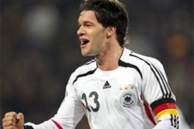 Ballack: Germany's biggest hope