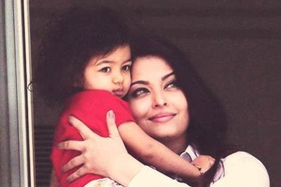 Snapshot: Aishwarya Rai cuddles a sleepy Aaradhya at Cannes