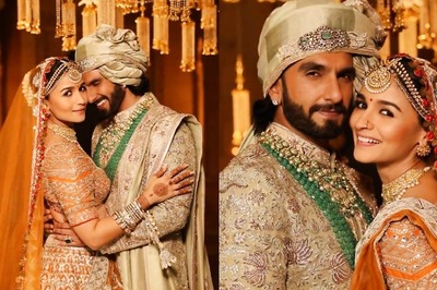 Ranveer Singh And Alia Bhatt Exude Royalty In Their On-Screen Wedding Pics From RARKPK; Check It Out