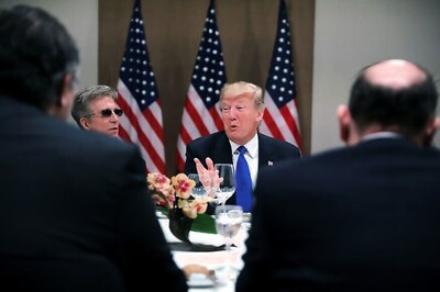 Three Indian-origin CEOs Dine With Donald Trump in Davos