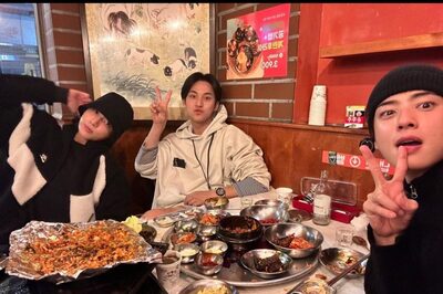 BTS' Jungkook, ASTRO's Cha Eun Woo and SEVENTEEN's Mingyu Reunite For a Dinner Date; Pics