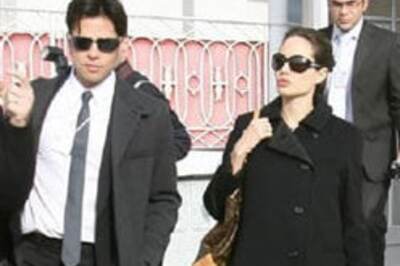 Namibian gift for Brangelina baby