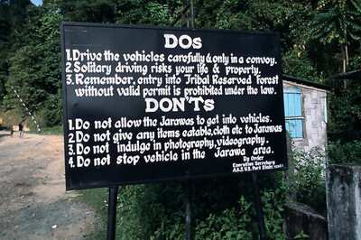 'A' For Anipatang Not Apple For 150 Jarawa Kids in Andaman