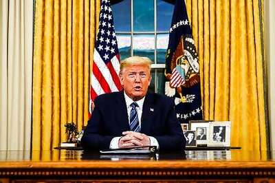 The Bully Pulpit: Trump Pushes Washington, But Virus Resists