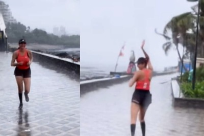On A Rainy Day, Aahana Kumra Prefers To Go For A Run