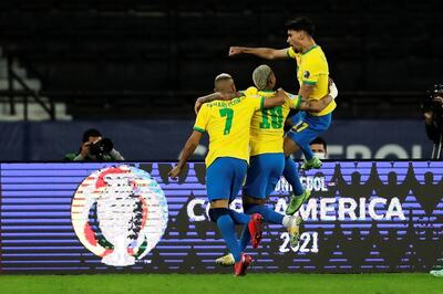 Ten-man Brazil Edge Chile 1-0 to Set Copa America Semifinal With Peru