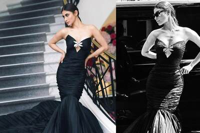 Mouni Roy Exudes Charm in a Chic Black Gown at the Cannes Film Festival; See Photos