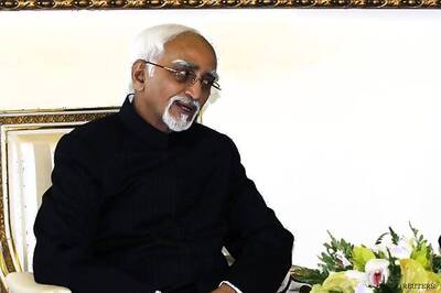 Vice President Hamid Ansari meets new Iranian president