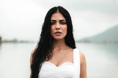 Actress Malavika Mohanan Looks Drop Dead Gorgeous In An All-white Ensemble