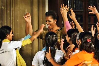Michelle Obama's Bollywood dance among top White House Photos