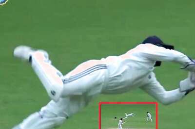 Rishabh Pant Takes Flying Catch To Dismiss Avesh Khan In Duleep Trophy Match – WATCH