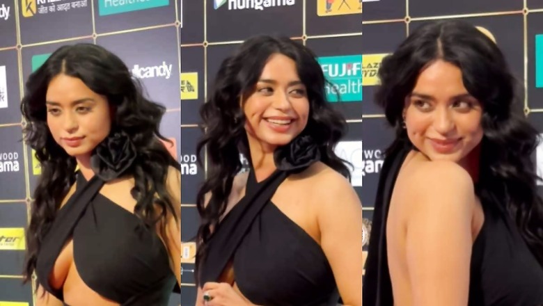 Sexy! Soundarya Sharma Flaunts Her Curves In Backless Gown, Almost Has An Oops Moment'