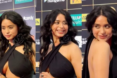 Sexy! Soundarya Sharma Flaunts Her Curves In Backless Gown, Almost Has An Oops Moment'