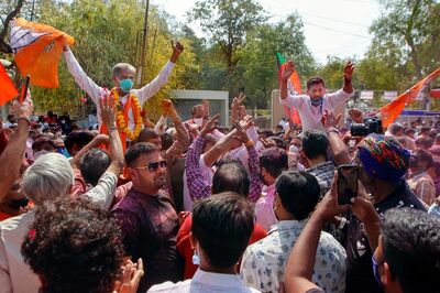 BJP Sweeps Gujarat Municipal Corporation Polls; AAP, AIMIM Make Inroads With Congress on Backfoot