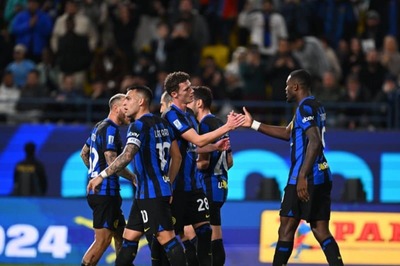 Italian Super Cup: Inter Down Lazio 3-0 to Set up Napoli Summit Clash