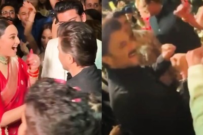 Bride Sonakshi Sinha Performs 'My Name Is Lakhan' Hook Step With Anil Kapoor; Zaheer Joins | Watch