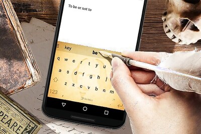 Type like Shakespeare with SwiftKey's ShakeSpeak app