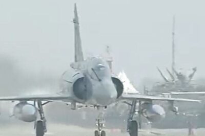 Touch-and-go Landing of Jaguar Jet, Mirage 2000 in Action; Grand IAF Air Show on Purvanchal E-way | WATCH