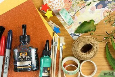 How to Make a Leaf Collage