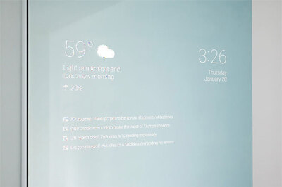 Google engineer builds Android-powered smart bathroom mirror