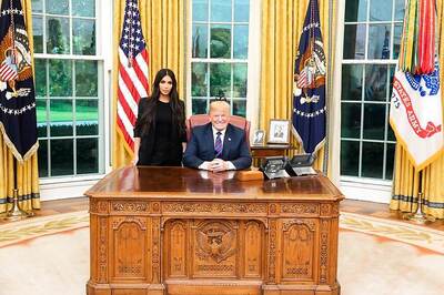 Kim Kardashian West Met President Donald Trump And The Internet Didn't Break