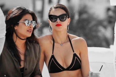 Bikini-Clad Priyanka Chopra, Adriana Lima Turn The Heat Up In Miami