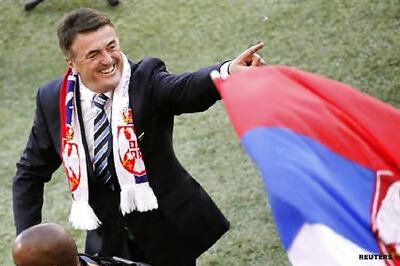 Antic sums up Serb joy after Germany win