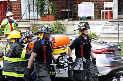 Gas explosion destroys Baltimore homes; 1 dead as firefighters search for victims