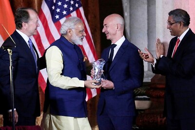 CEO Bezos Says Amazon to up India Investment to $5 Billion