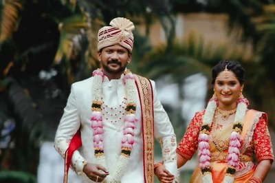 Telugu Actor Mahesh Vitta Ties Knot With Girlfriend Sravani Reddy