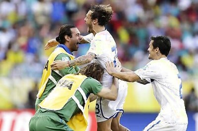 Italy beat Uruguay 3-2 in shootout to take third place