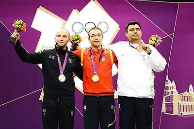 Olympics: Bronze for Narang, Saina cruises