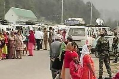 First batch of pilgrims start Amarnath yatra