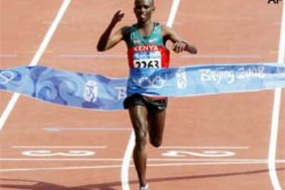 Wanjiru gives Kenya first Olympic marathon gold