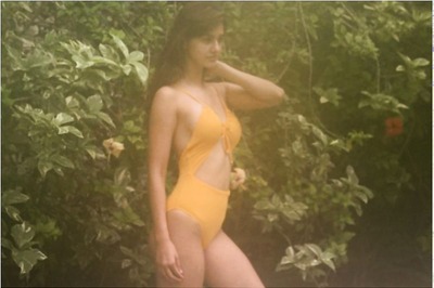 Disha Patani Poses in Yellow Swimsuit, Fans Can't Get Over her 'Hotness'
