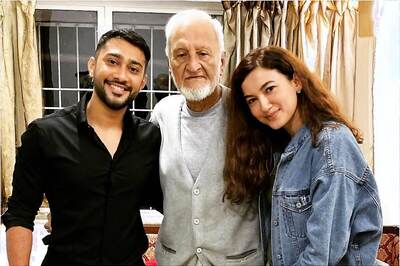 Gauahar Khan Wishes Her Father Happy Birthday with This Pic, Zaid Darbar Poses with Them