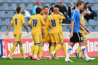 Ukraine beat Estonia 4-0 in Euro warm-up