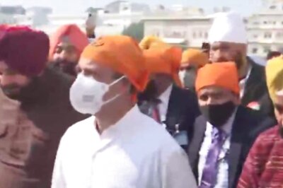 Punjab Polls: Rahul Gandhi, Congress Candidates Offer Prayers at Golden Temple