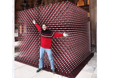 3D model of a magnified salt grain aims to set Guinness record