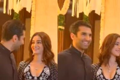 Aditya Roy Kapur, Ananya Panday Twin in Black, Pose for Pics, Paparazzi Say 'Hit Jodi'