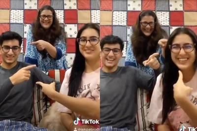Sara Ali Khan Takes TikTok Challenge With Ibrahim, Mother Amrita Singh And It's Hilarious