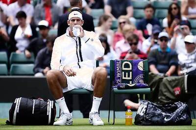 Del Potro concerned about knee, ankle injuries
