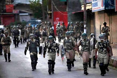 Curfew Remains in Force in Some Areas of Srinagar