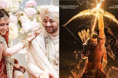 Karan Deol Shares Wedding Pics With Drisha Acharya; Adipurush Crosses Rs 150 Cr Mark In India