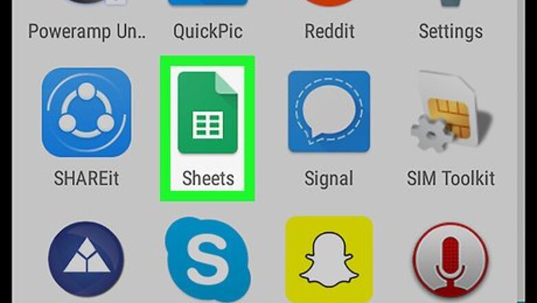 How to Zoom on Google Sheets on Android