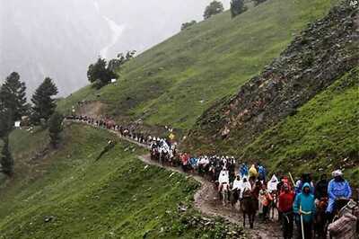 J&K: Amarnath Yatra halted on Baltal route due to land slides