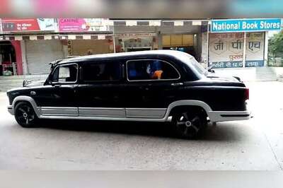 This Hindustan Ambassador Modified Into a Limousine Seems Too Good to be True