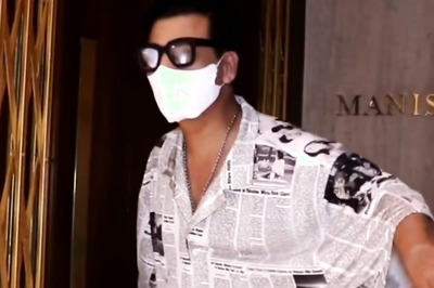 Karan Johar Gets Hilariously Trolled for Wearing 'Newspaper-like' Outfit