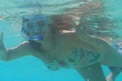 Sunny Leone Slips Into A Printed Bikini For A Round Of Snorkeling With Hubby Daniel Weber